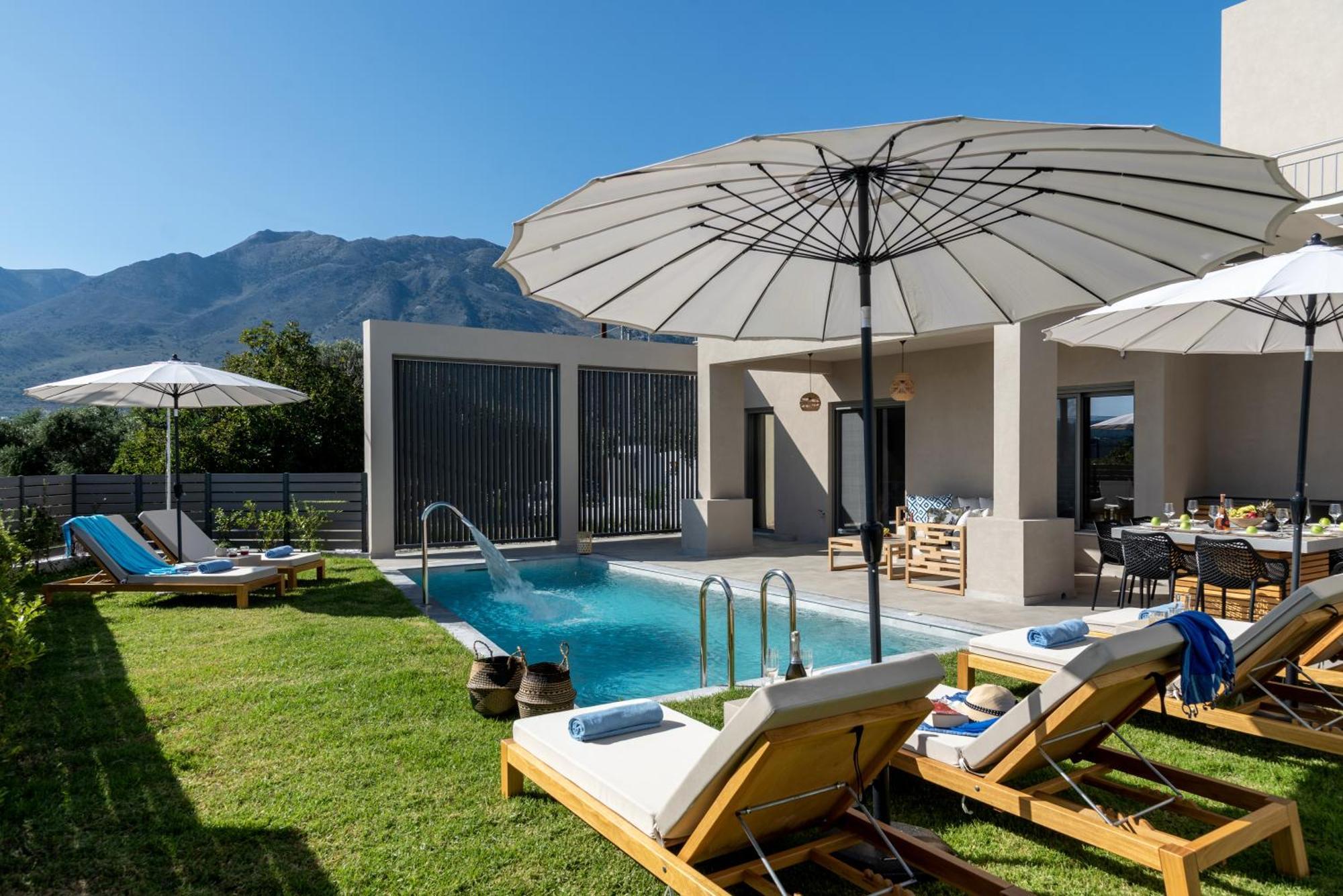 Ks Luxury Villas Heated Pools Jeorjoúpoli Eksteriør bilde