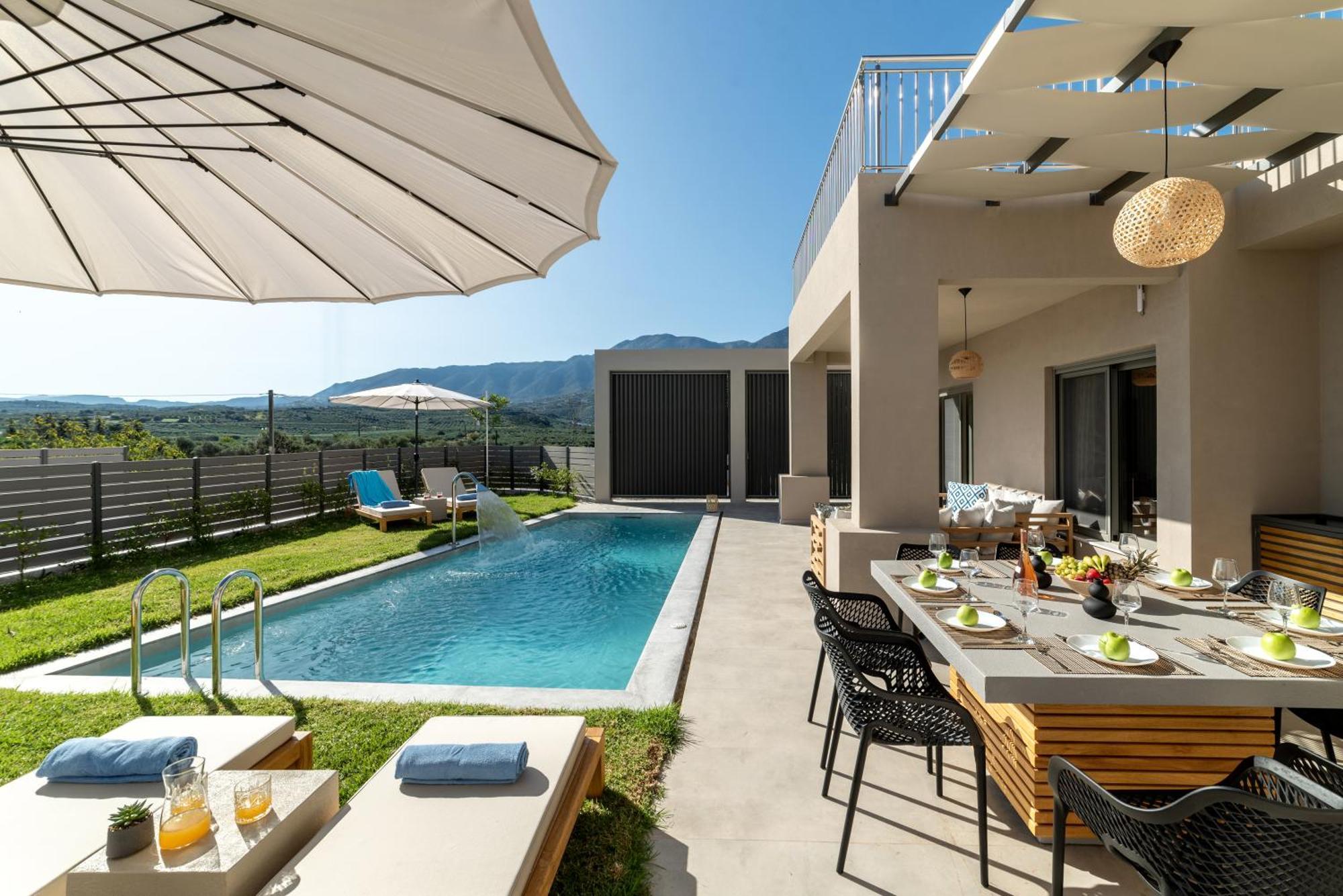 Ks Luxury Villas Heated Pools Jeorjoúpoli Eksteriør bilde