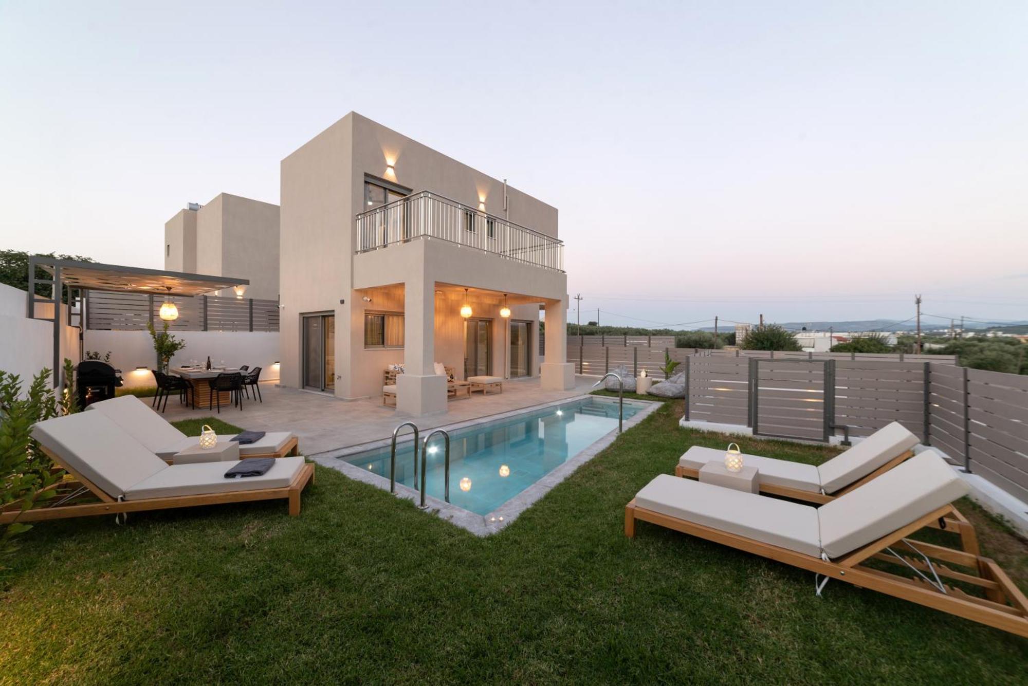 Ks Luxury Villas Heated Pools Jeorjoúpoli Eksteriør bilde