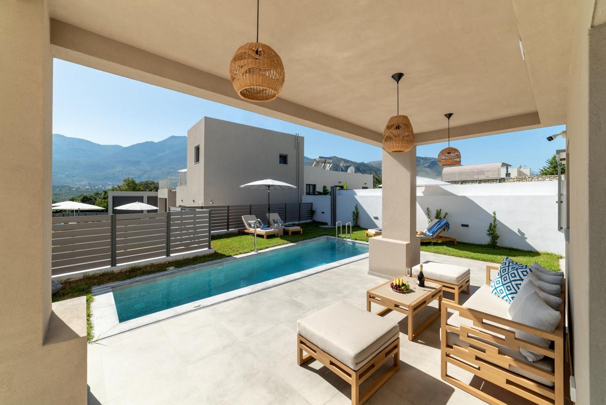 Ks Luxury Villas Heated Pools Jeorjoúpoli Eksteriør bilde