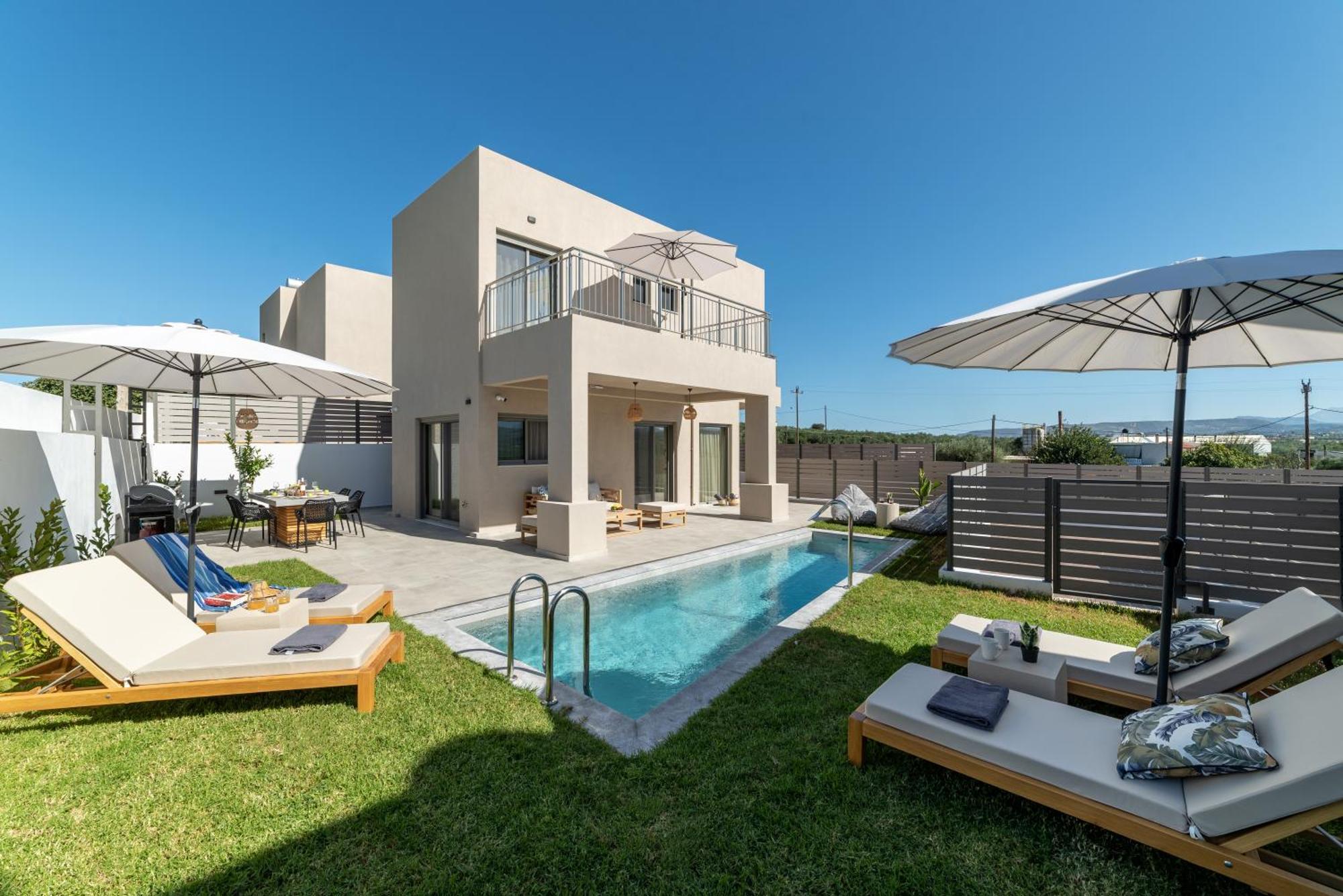 Ks Luxury Villas Heated Pools Jeorjoúpoli Eksteriør bilde