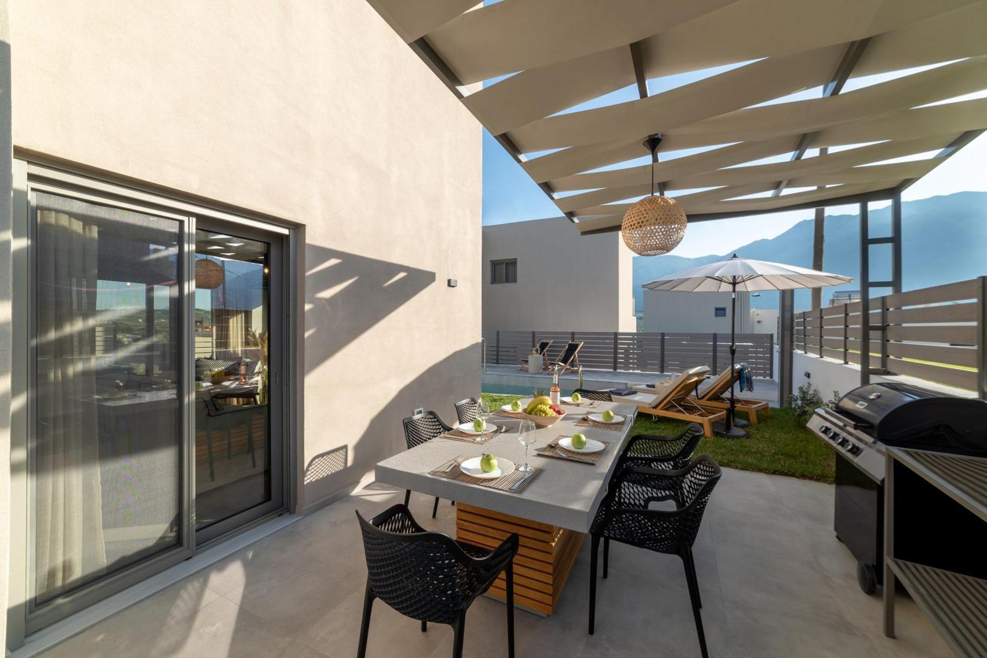 Ks Luxury Villas Heated Pools Jeorjoúpoli Eksteriør bilde