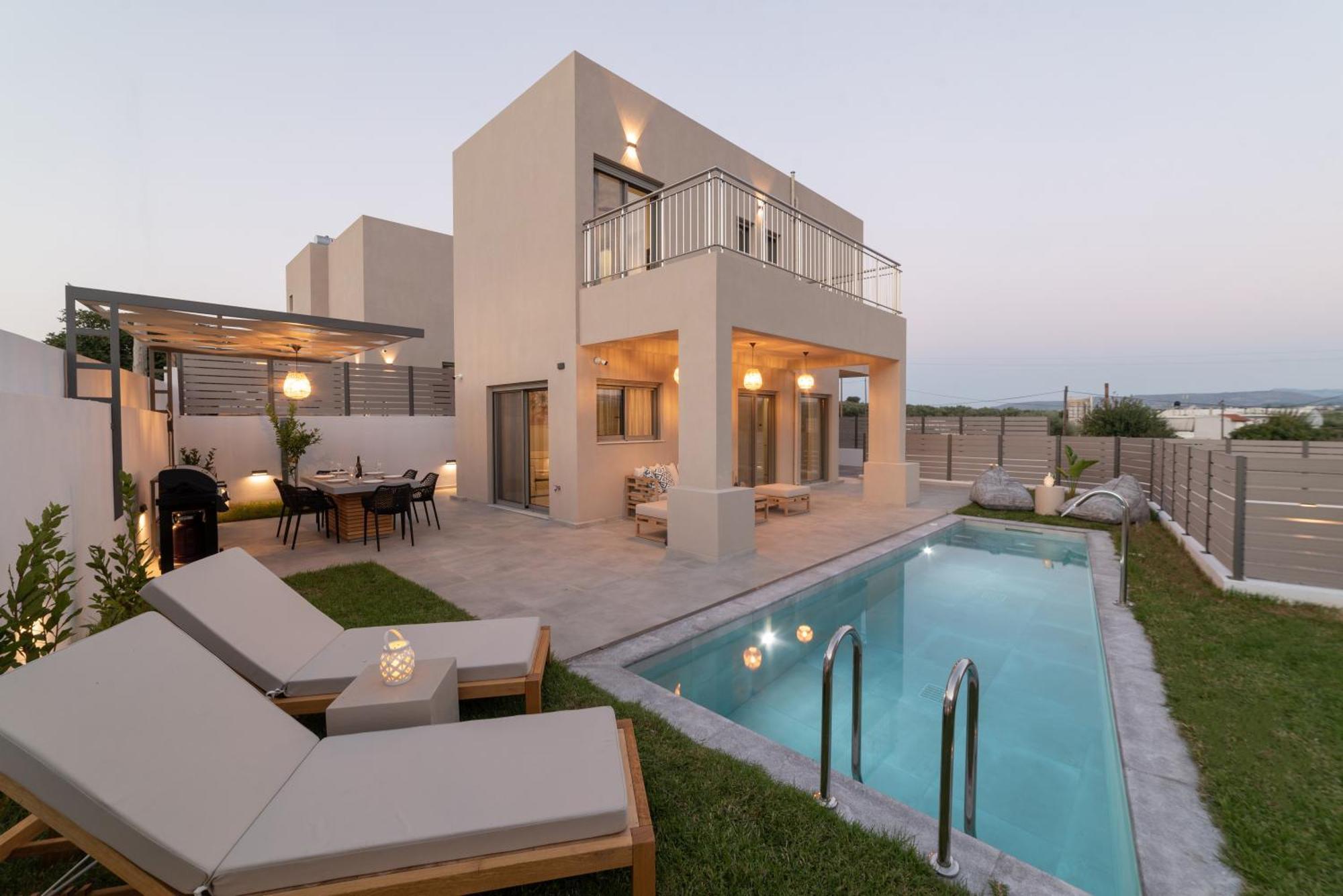 Ks Luxury Villas Heated Pools Jeorjoúpoli Eksteriør bilde