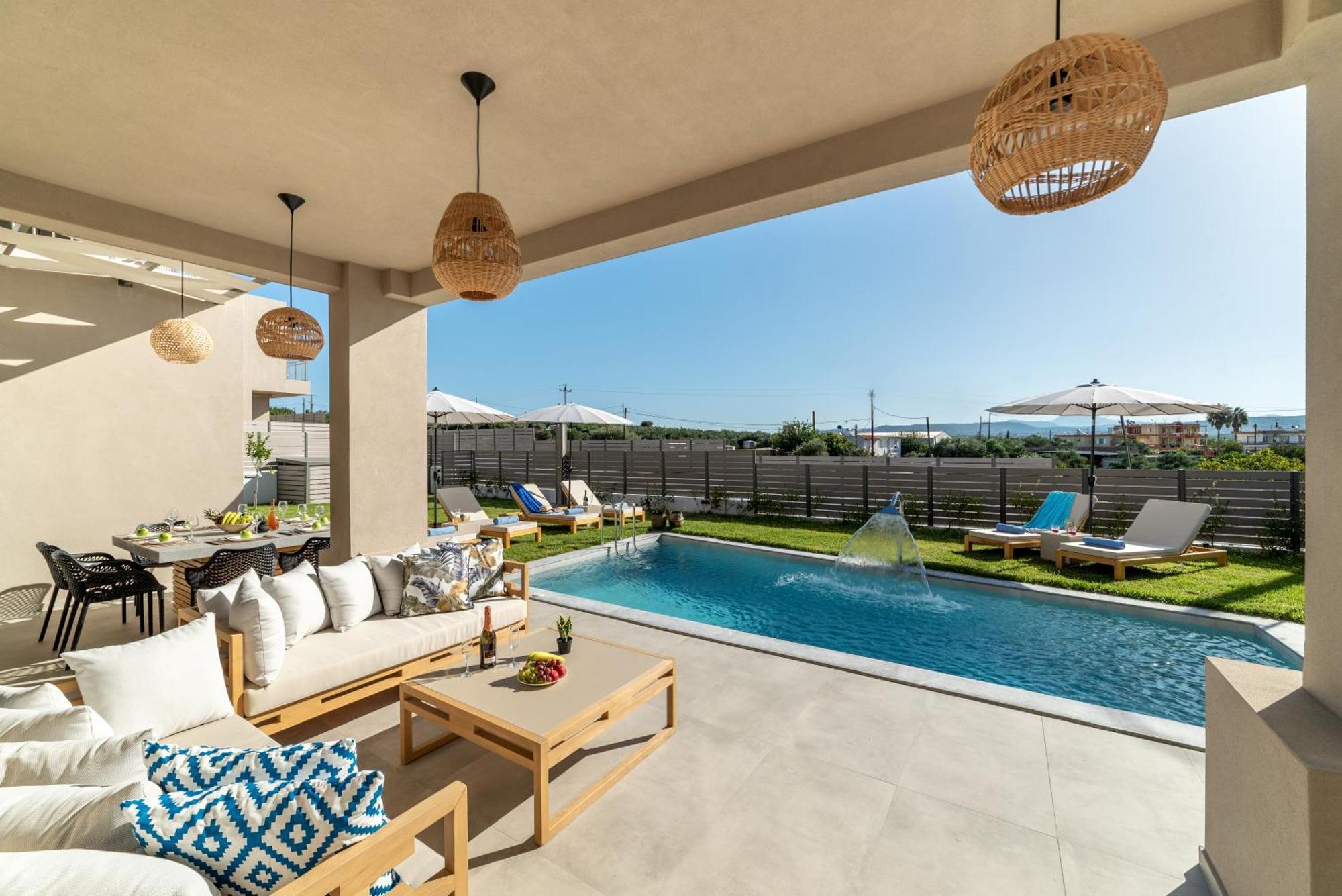Ks Luxury Villas Heated Pools Jeorjoúpoli Eksteriør bilde