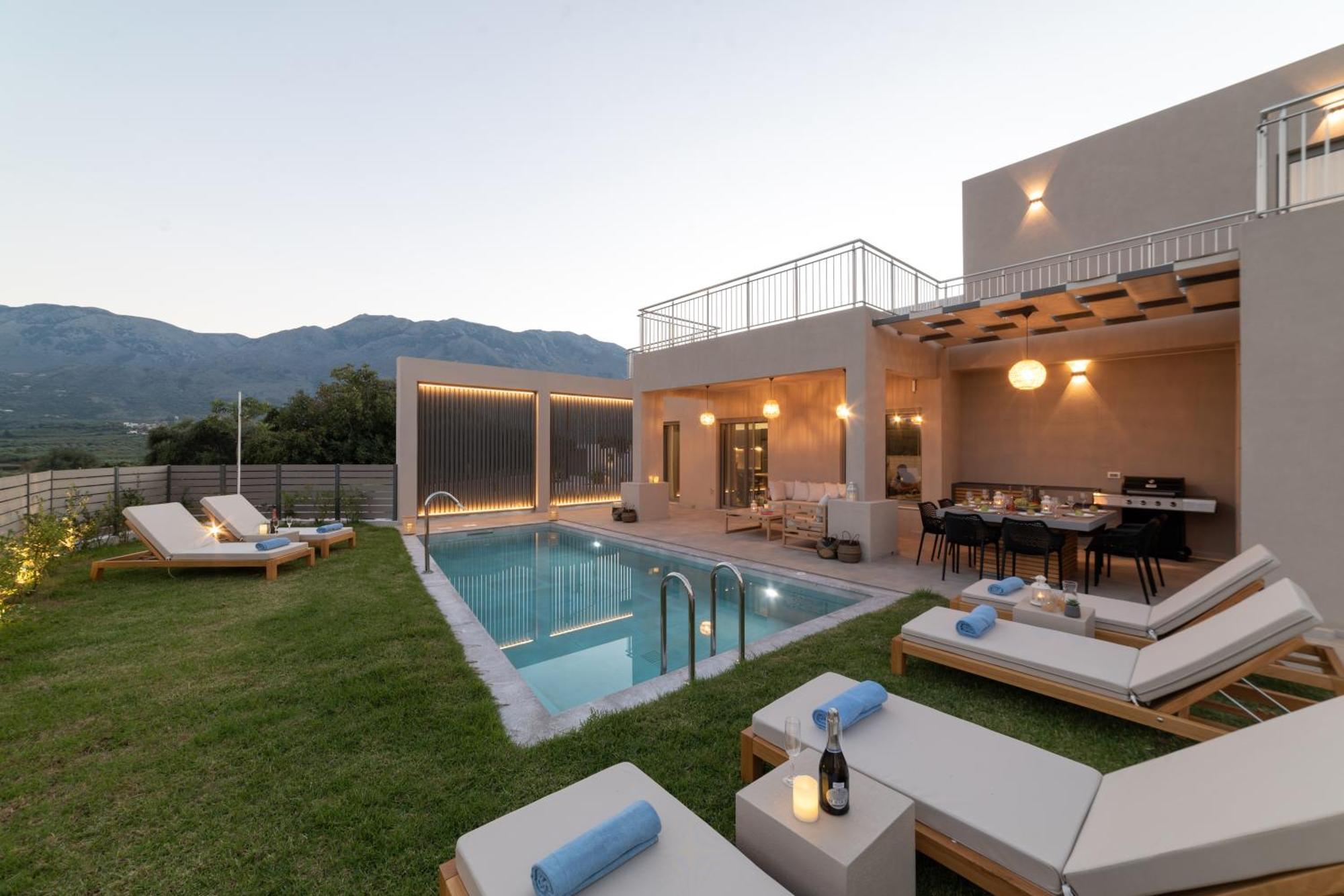 Ks Luxury Villas Heated Pools Jeorjoúpoli Eksteriør bilde