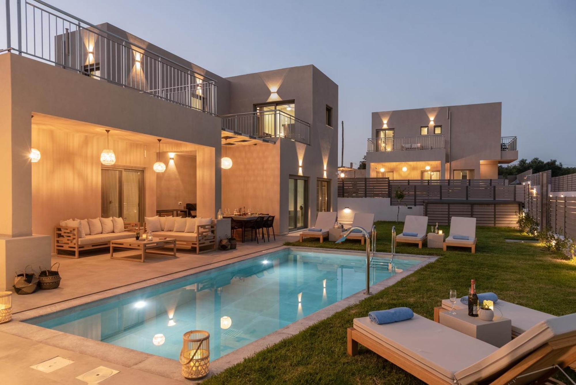 Ks Luxury Villas Heated Pools Jeorjoúpoli Eksteriør bilde