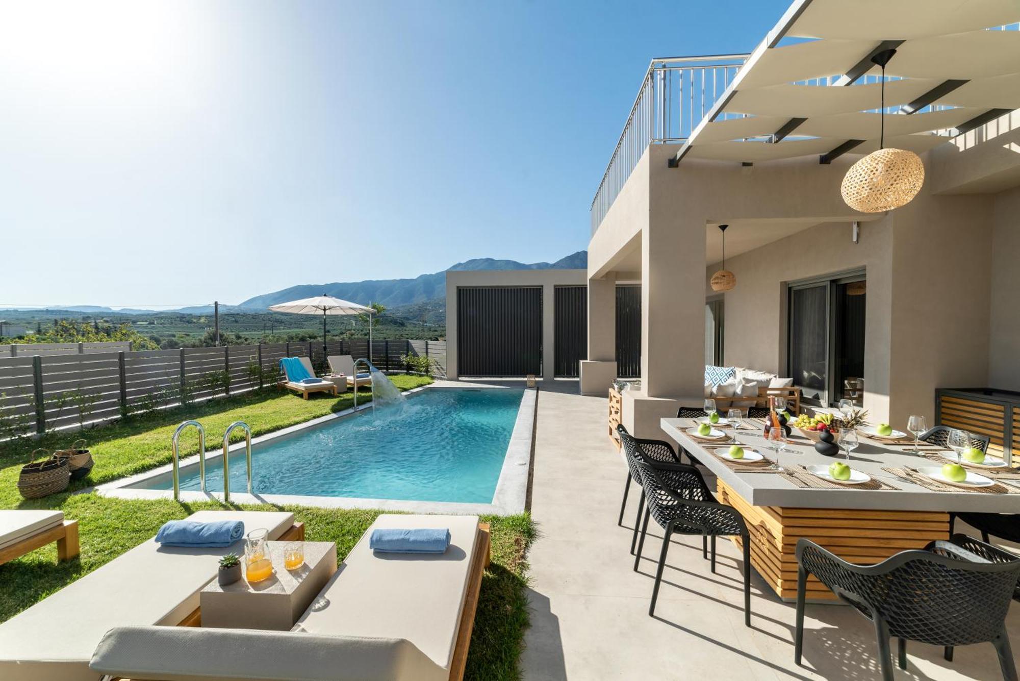Ks Luxury Villas Heated Pools Jeorjoúpoli Eksteriør bilde