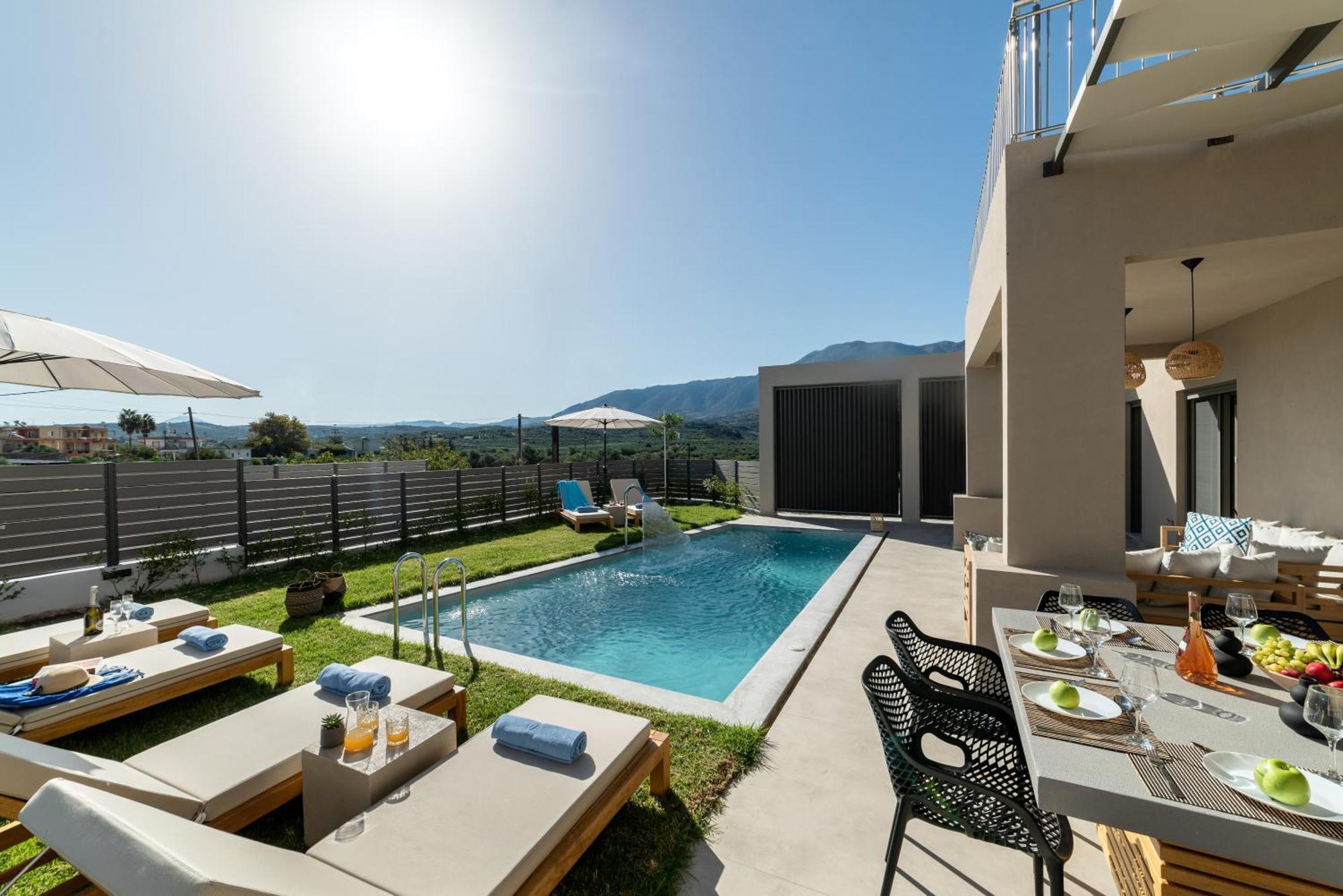 Ks Luxury Villas Heated Pools Jeorjoúpoli Eksteriør bilde