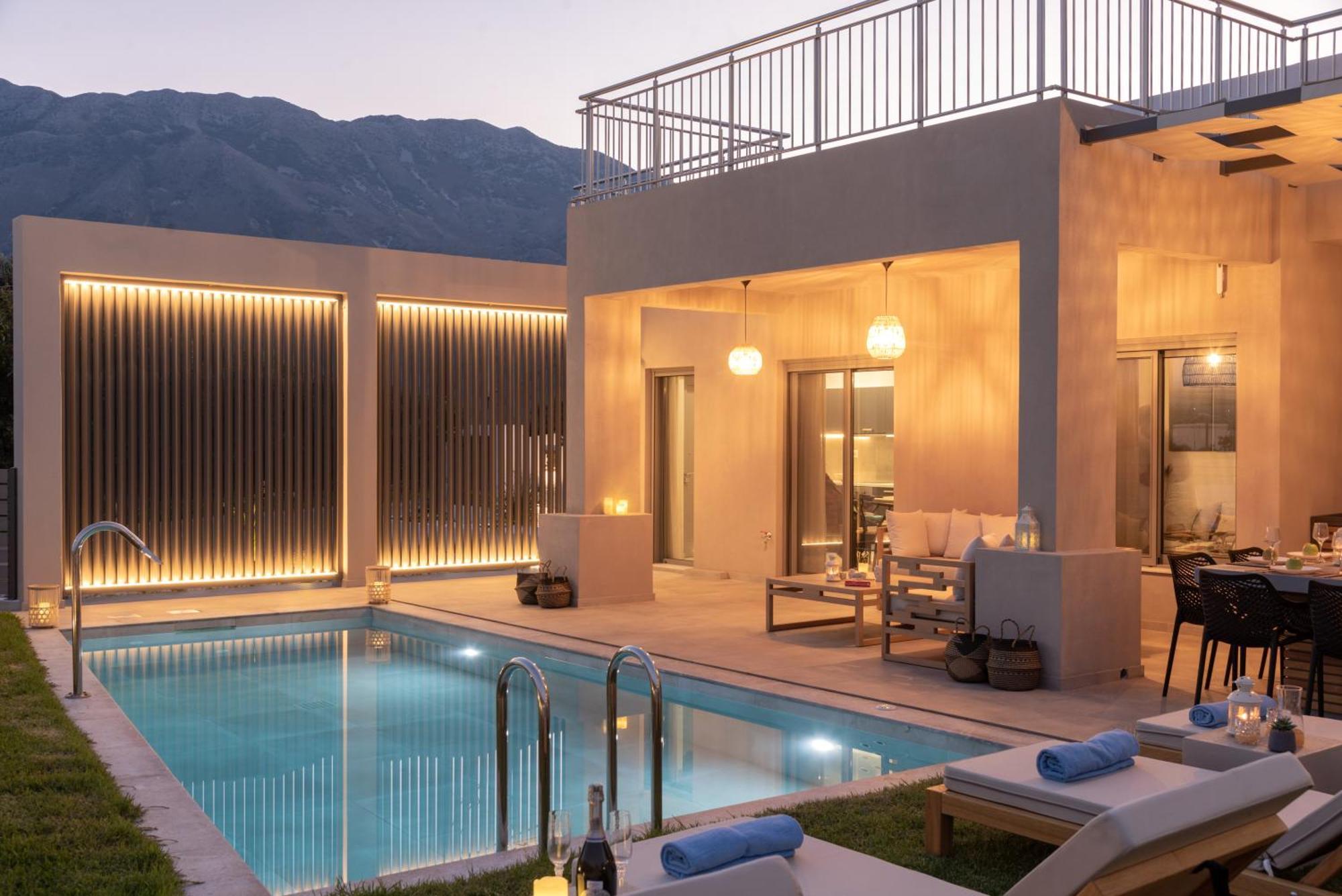 Ks Luxury Villas Heated Pools Jeorjoúpoli Eksteriør bilde