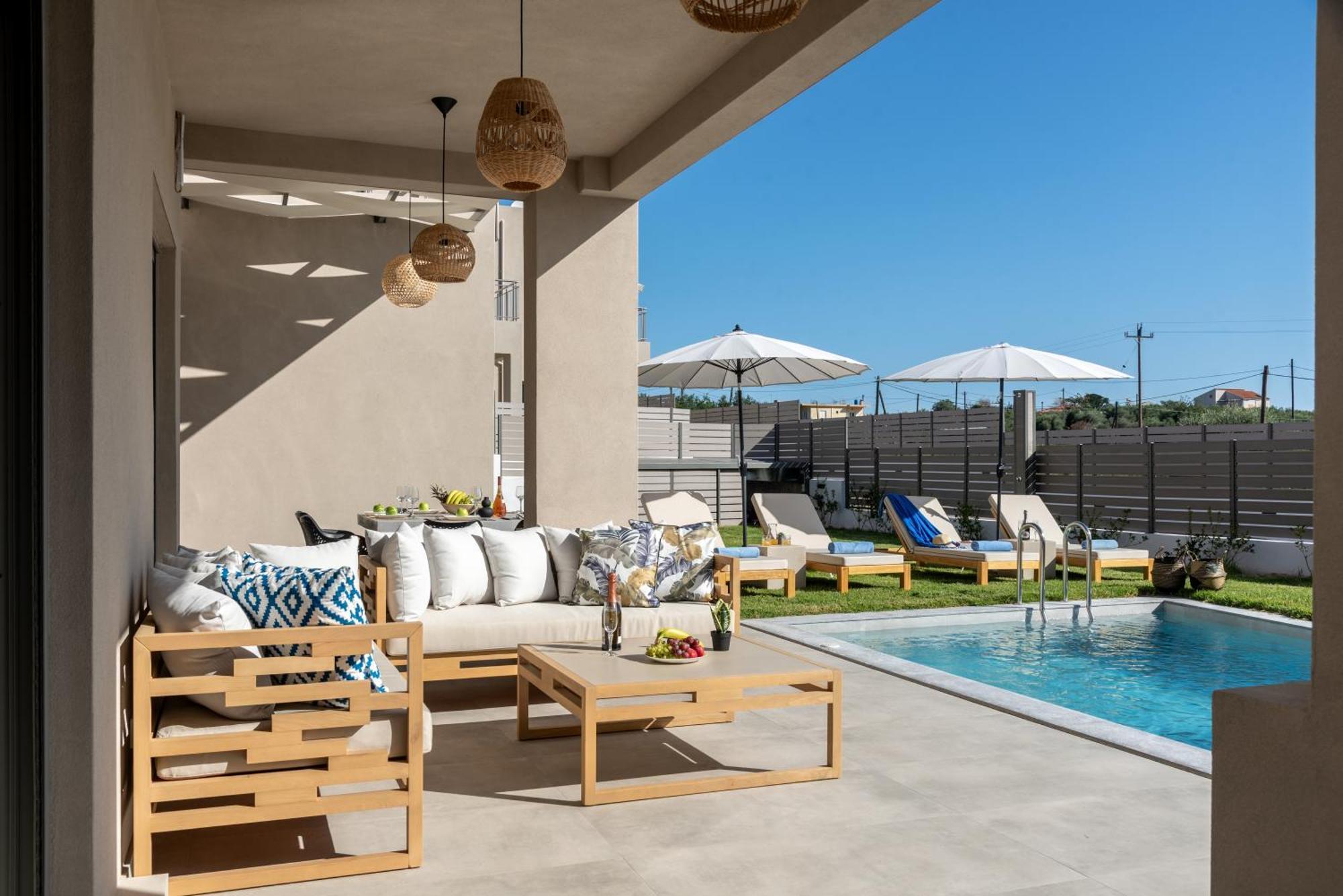 Ks Luxury Villas Heated Pools Jeorjoúpoli Eksteriør bilde